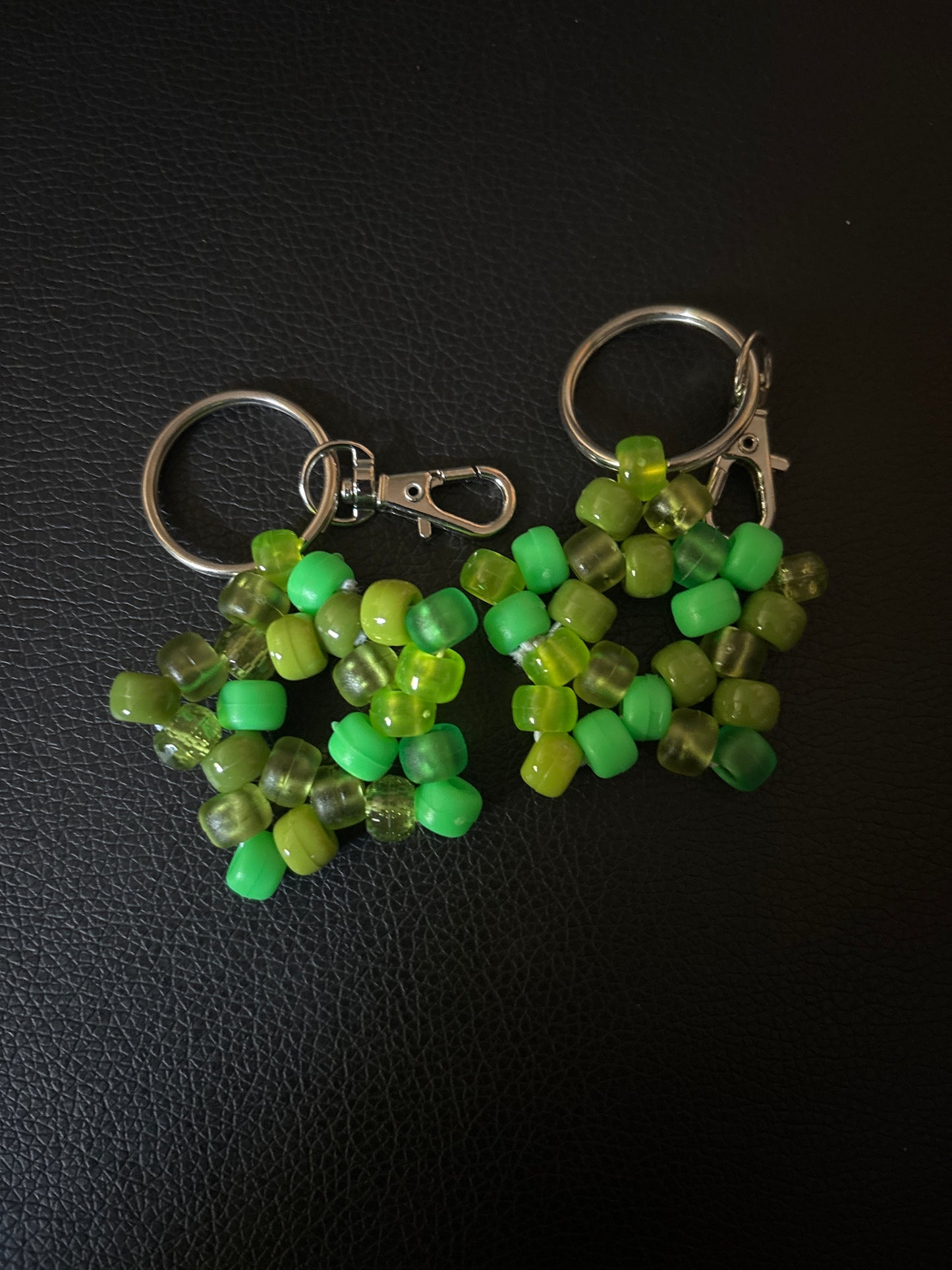 Kandi Star mixed beads Keychains