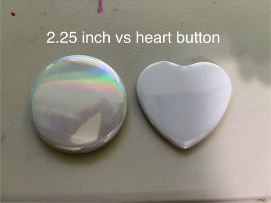 Custom heart button